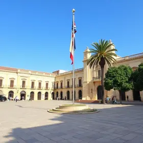 Praça da Bandeira e o conjunto histórico do Centro de Barra Mansa