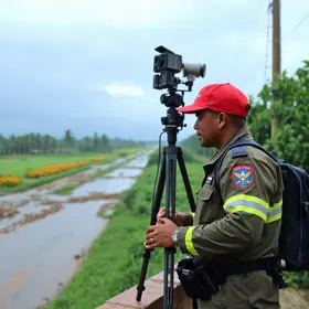 Defesa Civil de Barra Mansa mantém monitoramento diante da previsão de chuva nesta semana