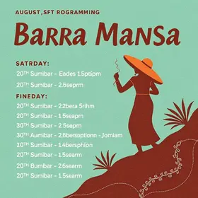 Agenda de Barra Mansa em Agosto: eventos e programação do mês