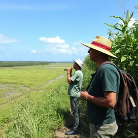 Observação da natureza em Barra Mansa: boas práticas para moradores e visitantes